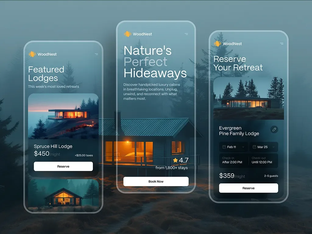 Lodge Booking App 封面