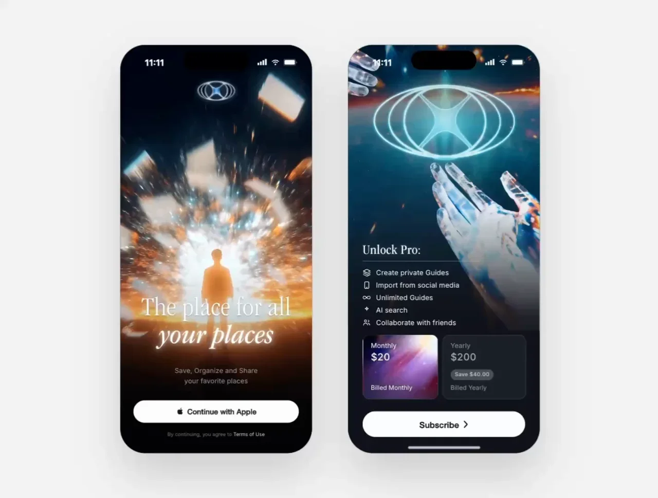 Places Organizer