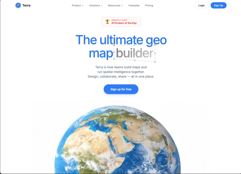 Terra Geo Map