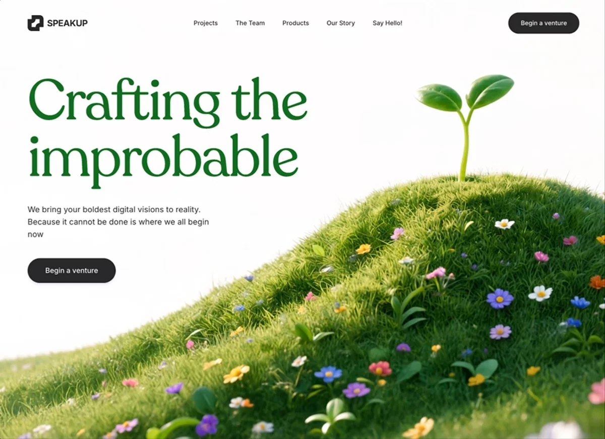 SpeakUp Venture Hero