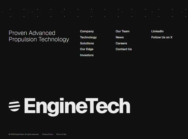 Stark Minimal Footer