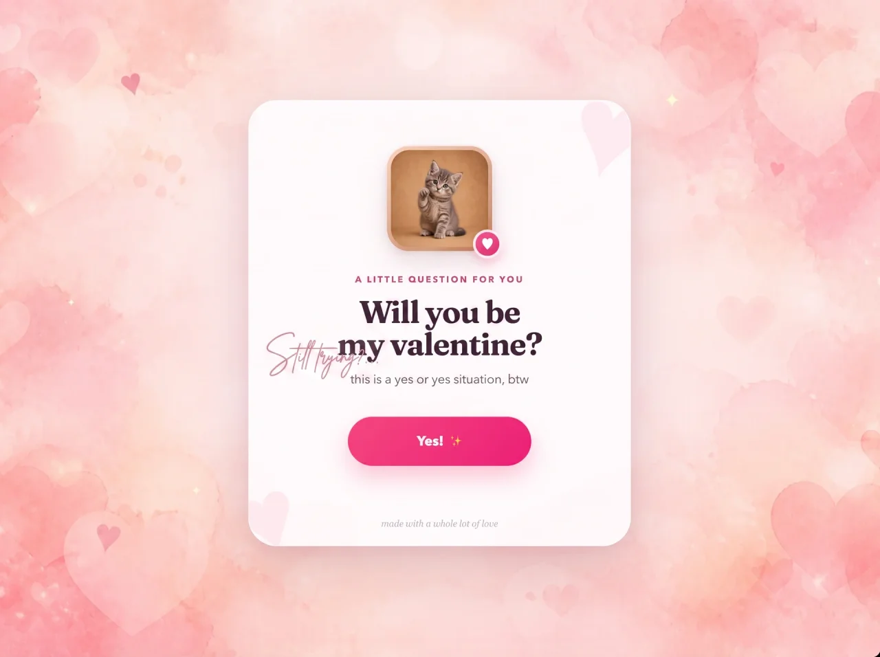 Sweet Question